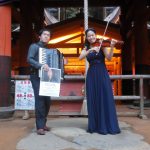 2017.3.18（土）17:00　世界遺産　丹生都比売神社「ライトアップの夕べ」bach in the subways の事