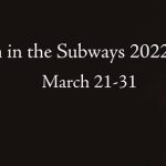 Bach in the Subways 2022 3/21-31 337th